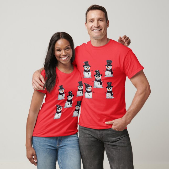 Camiseta Gothic Snowman  (Unissex)