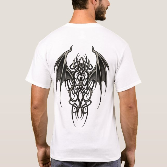 Camiseta Gothic Tribal Knot (Verso)