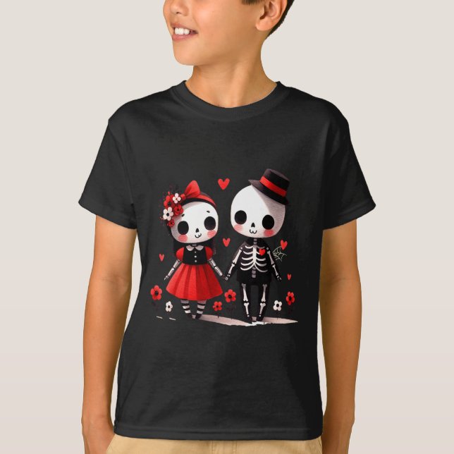 Camiseta Gothic Valentine  (Frente)