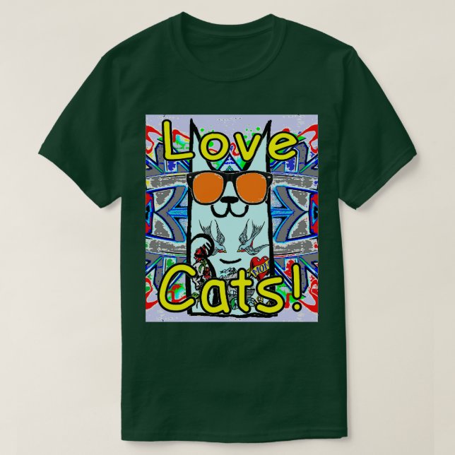 Camiseta gothicgothnugothlovekittycatsjapanwealth777 (Frente do Design)