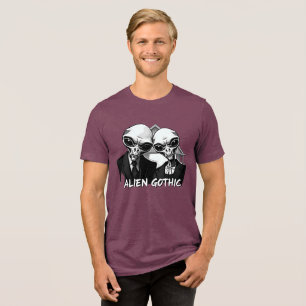 Camiseta Gótica de alienígena: Fusão Retroativa