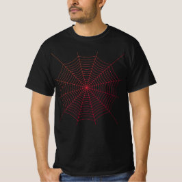 Camiseta Gótica de aranha vermelha Halloween