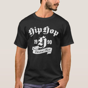 Camiseta Gótica de Hip Hop 1990