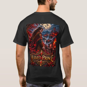 Camiseta Gótica de Vampiro Velvet Prince