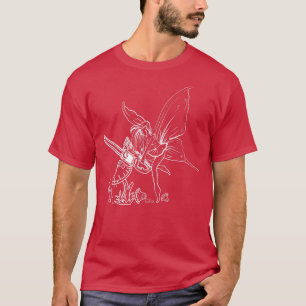 Camiseta Gótica Fada Núcleo de Lama Látea Grunge