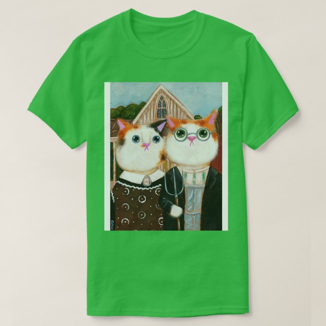 Camiseta Gótico Americano (Frente do Design)