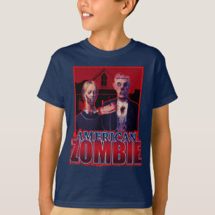 Camiseta Gótico americano do zombi