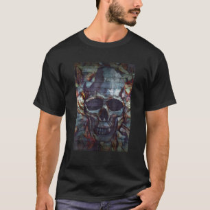 Camiseta Gótico de Arte Negra Oculta Gótica