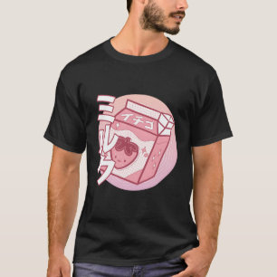 Camiseta Gótico de moda suave de moda japonesa Kawaii Paste