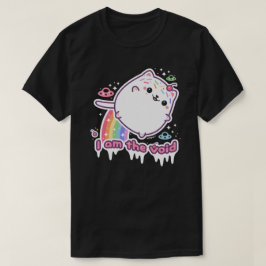 Camiseta Gótico de Pastel Eu sou o Gatinho Voido