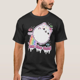 Camiseta Gótico de Pastel Eu sou o Gatinho Voido