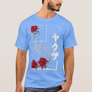 Camiseta Gótico de Streetwear estésico visto urbano esquele