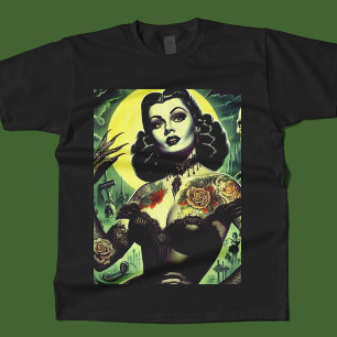 Camiseta Gótico de tatuagem