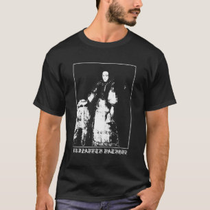 Camiseta Gótico de Vampiro da Condessa Elizabeth Bathory