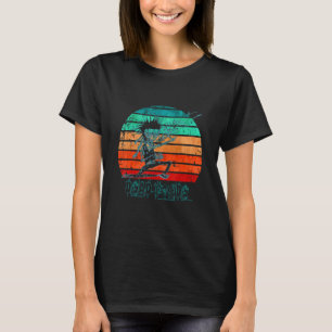 Camiseta Gótico Dentro Zombie Rocker Retro Vintage morto