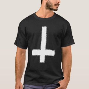 Camiseta Gótico Gótico de Arte Escura Invertida Occult