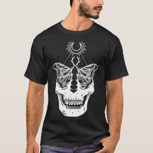 Camiseta Gótico Gótico de Moa da Crônica Occult Wicca Me