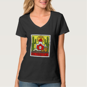 Camiseta Gótico Gótico Tarot El Tequila Satânica Occult Gru