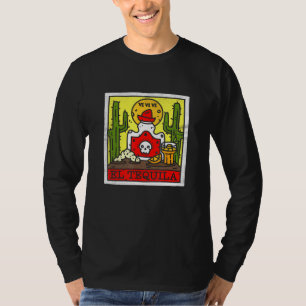 Camiseta Gótico Gótico Tarot El Tequila Satânica Occult Gru