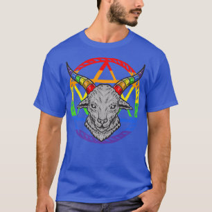 Camiseta Gótico LGBT de Pentagrama 