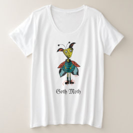 Camiseta Gótico Mama Mais Tamanho Tee