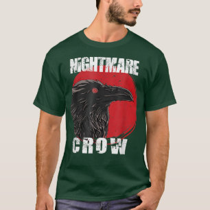 Camiseta Gótico oculto de terror de corvos pesadelos hallow