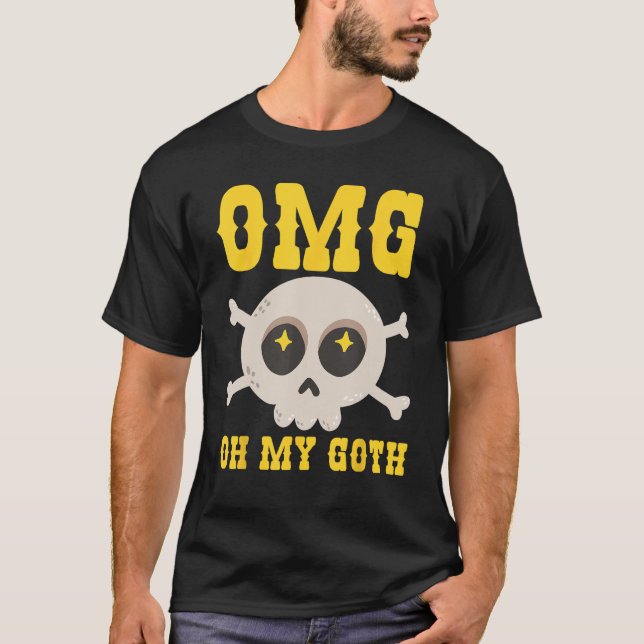 Camiseta Gótico Omg Oh Meu Gótico (Frente)
