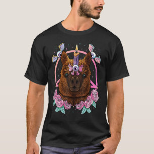 Camiseta Gótico Pastel Alpaca Pagan Creepy Menhera Alpaca