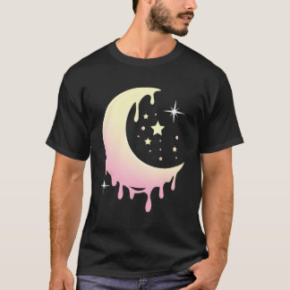 Camiseta Gótico Pastel Moon Kawaii Pastel