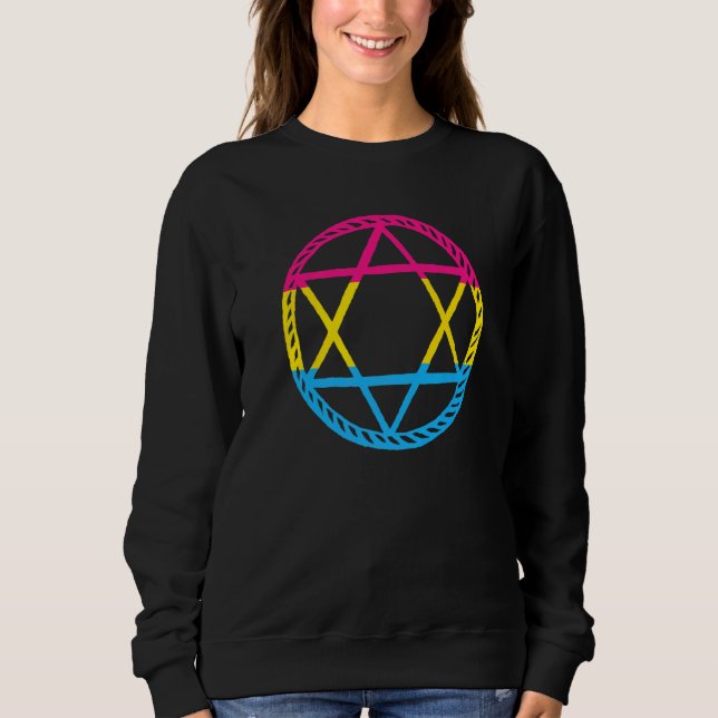 Camiseta Gótico Pentagrama Lgbt (Frente)