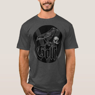 Camiseta Gótico preto