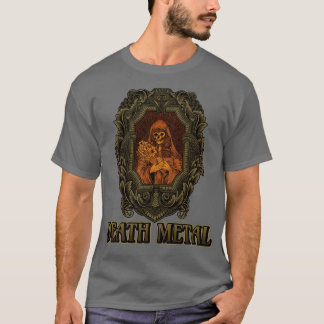 Camiseta Gótico Rock Satã Unicorn Festivais Death Metal 30