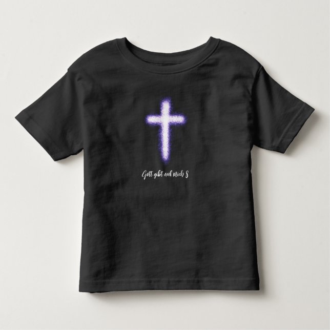 Camiseta Gott gibt auf mich 8 (Frente)