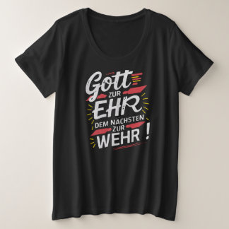 Camiseta Gott zur Ehr dem Nächsten zur Wehr - Feuerwehr