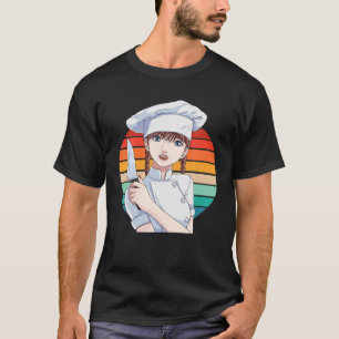 Camiseta Gou Cozinhar de cozinha culinária de cozinha femi
