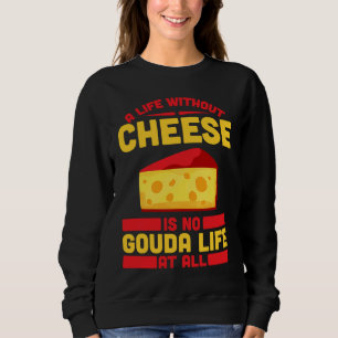 Camiseta Gouda Para Amante de Gouda Queijo Entusiasta de Go