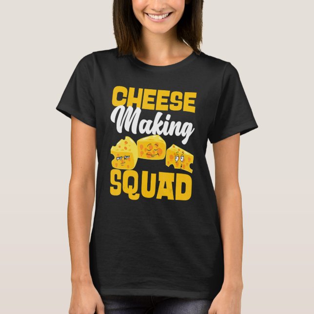 Camiseta Gouda Queijo Fazer Esquadrão (Frente)