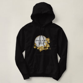 Camiseta gouden opdruk met tekst