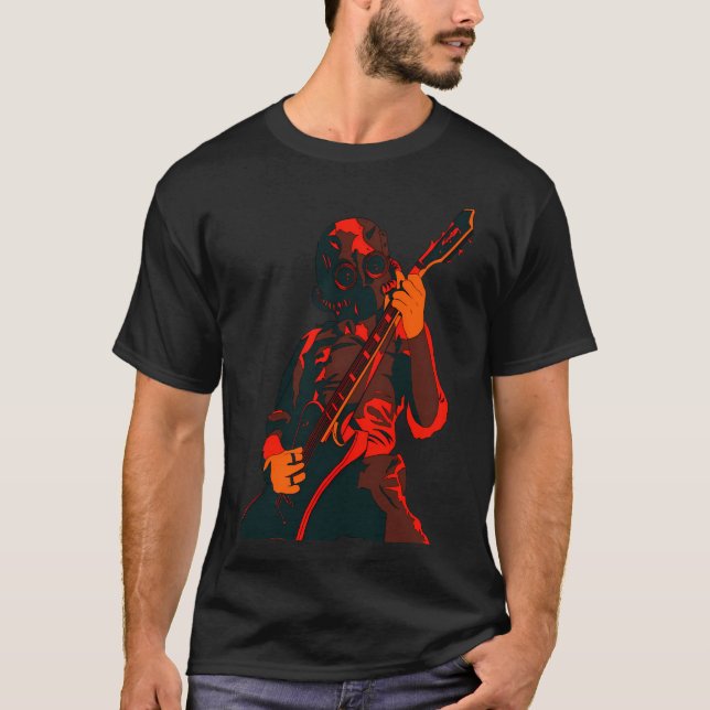 Camiseta Goul de Laranja/Vermelho (Frente)