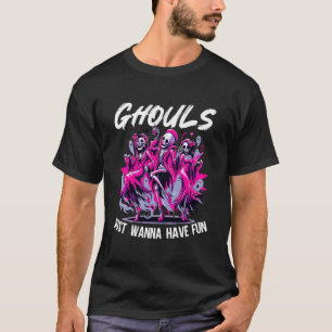 Camiseta Goul Halloween Fantasma Caça Amante de Halloween G