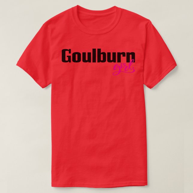 Camiseta Goulburn Girl (Frente do Design)