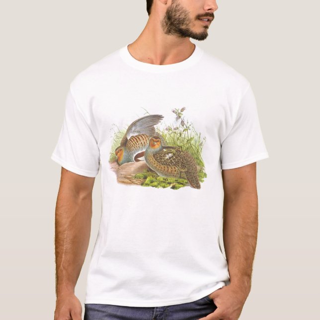 Camiseta Gould - perdiz - perdix do Perdix (Frente)