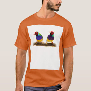 Camiseta Gouldian Finch Birdwatch Gift