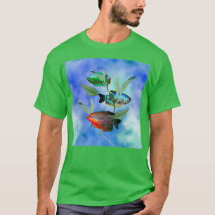 Camiseta Gouramis Pearl Dwarf Gourami Aquarium Tropical Fis