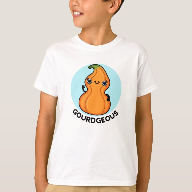 Camiseta Gourd Gourd Veggie Pun (Frente)