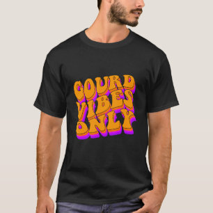 Camiseta Gourd Vibe Apenas Eu Adoro Autumn Fall Pumpkin Sea