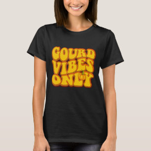 Camiseta Gourd Vibe Apenas Eu Adoro Autumn Fall Pumpkin Sea