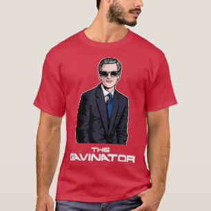 Camiseta Governador da Califórnia São Francisco Gavin Newso