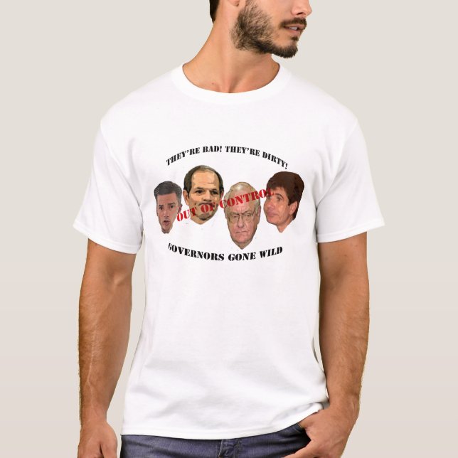 Camiseta governadores selvagens (Frente)