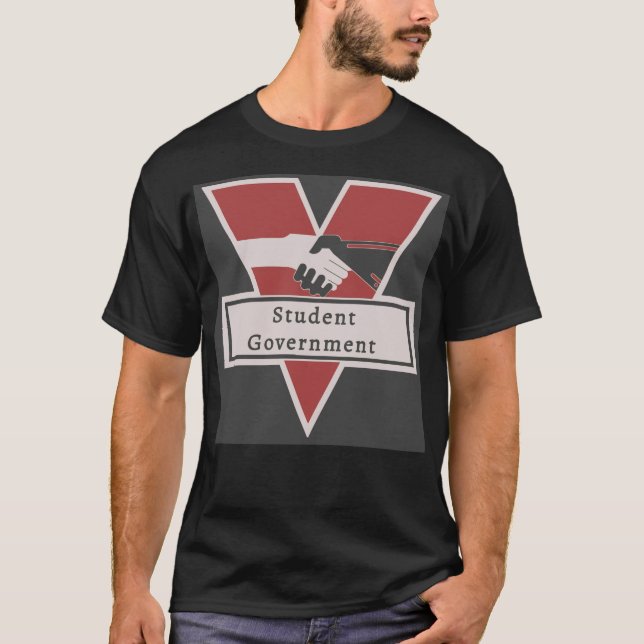 Camiseta Governo estudante no logotipo IngSoc (Frente)